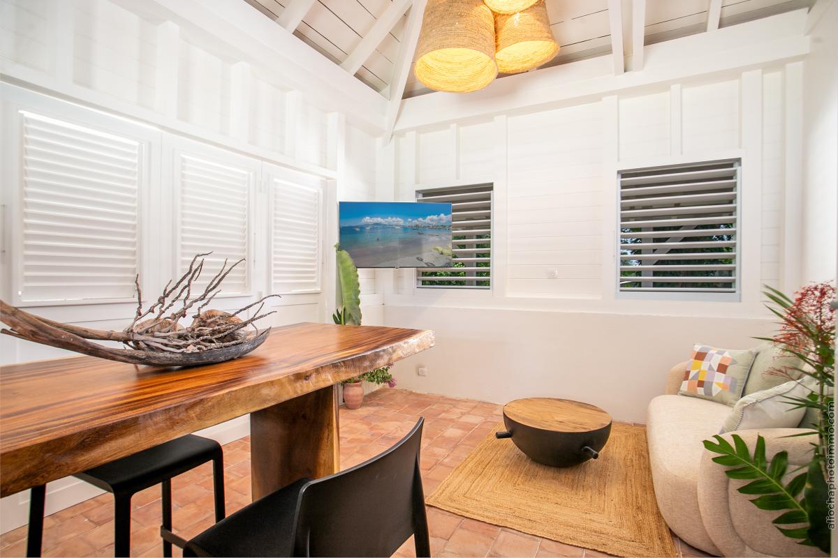 Location Villa luxe Trois îlets Martinique  - Villa 2 petit salon